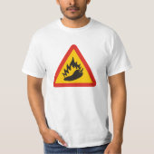 T-shirt Hot pepper danger (Devant)