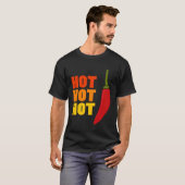 T-shirt Hot Pepper Red Jalapeno Spicy (Devant entier)