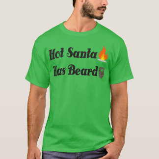 T-shirt Hot Père Noël a Beard