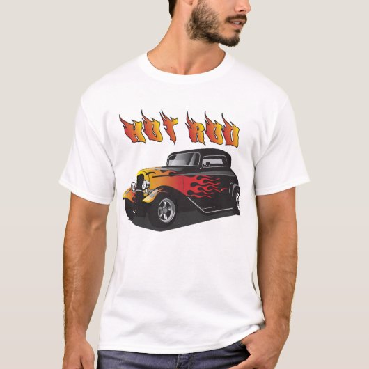 T-shirt Hot rod (Devant)