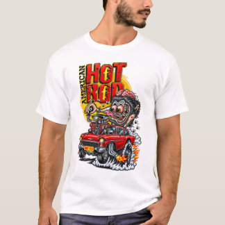 T-SHIRT HOT ROD AMÉRICAIN
