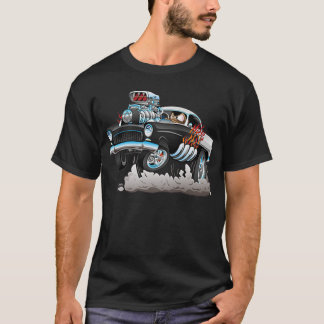 T-shirt Hot Rod Usa Funny Classic Muscle voiture Cartoon I