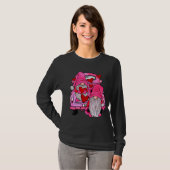 T-shirt Hot rose Valentine's Day Gnomes (Devant entier)