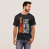 T-shirt Hot Sauce Lost In The Sauce (Devant entier)