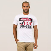 T-shirt Hot Singer (Devant entier)
