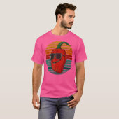 T-shirt Hot Spicy Food Sauce Chili Pepper Jalapeno Lover (Devant entier)
