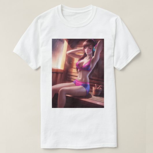 T-shirt Hot Spring Dva 109 (Design devant)
