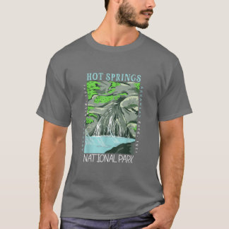 T-shirt Hot Springs National Park Arkansas Distressed Vint