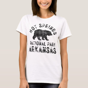 T-shirt Hot Springs Parc National Arkansas Bear Hike Outdo