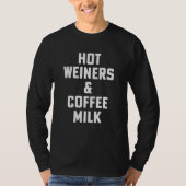 T-shirt Hot Weiners And Coffee Milk Rhode Island Food 3 Al (Devant)