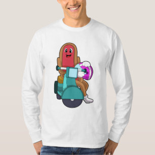 T-shirt Hotdog en vélo avec Scooter.PNG