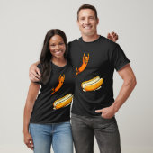 T-shirt Hotdog high dive  (Unisexe)