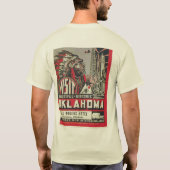 T-shirt Hôtel Claremore l'Oklahoma de Rogers (Dos)