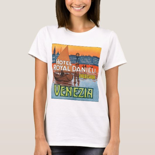 T-shirt Hôtel Danieli royal de Venezia (Devant)