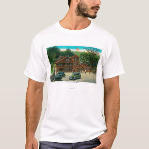 T-shirt Hôtel du sommet de Sandburg sur l'itinéraire de