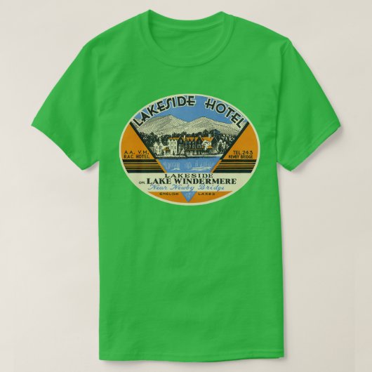 T-shirt Hôtel Lakeside (Design devant)