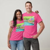 T-Shirt Hotel Retro Palm Springs (Unisexe)