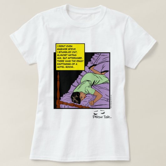 T-shirt Hotel Romance Retro Comic Book Art (Design devant)