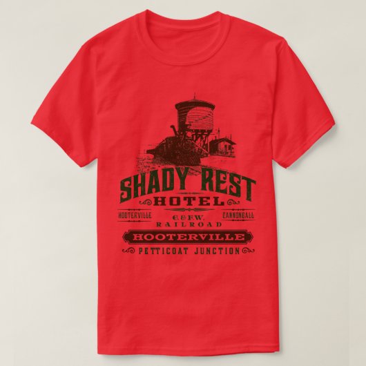 T-shirt Hôtel Shady Rest (Design devant)