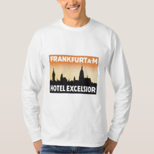 T-shirt Hôtel vintage de Francfort Allemagne
