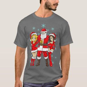 T-shirt Hôtels de Noël du Père Noël Pimp