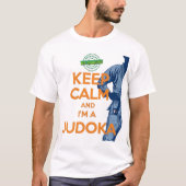 T-shirt Hou je kalm Judoka (Voorkant)