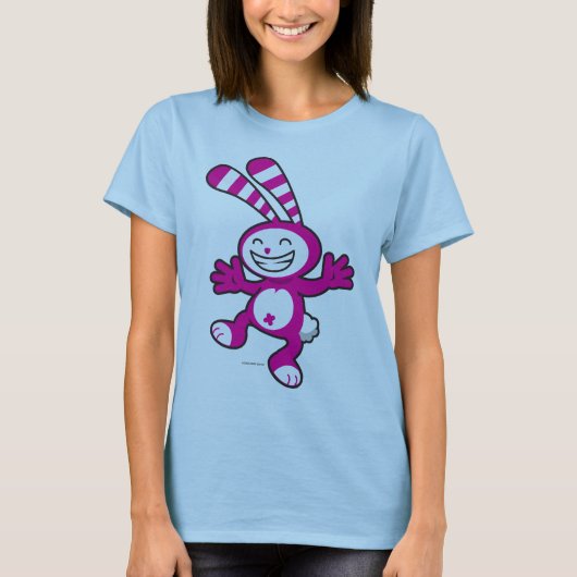 T-shirt Houblon de lapin de baie (Devant)