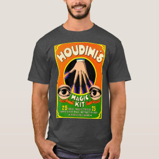 T-shirt Houdinis Magic Kit les années 70 Retro Book