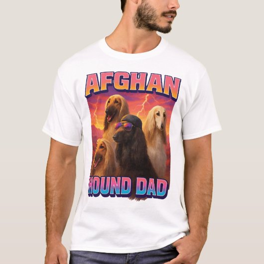 T-shirt Hound afghan (Devant)