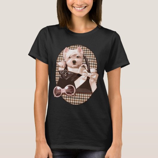 T-shirt Houndstooth (Devant)