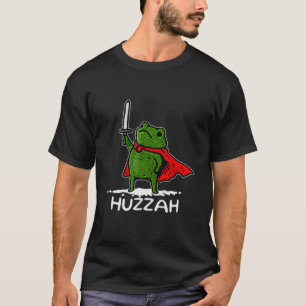 T-shirt Hourra Chevalier Grenouille Citation de l'épée drô