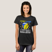 T-shirt House Divided I Only Raise Llers Softll Volleyll D (Devant entier)