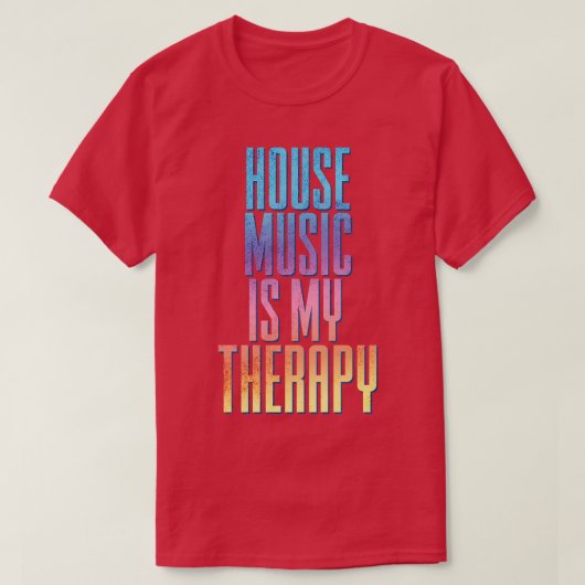 T-shirt House Music 2 (Design devant)