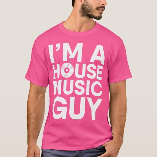 T-shirt House Music Lover - Edm Dj Cadeau Pour Hommes (Devant)