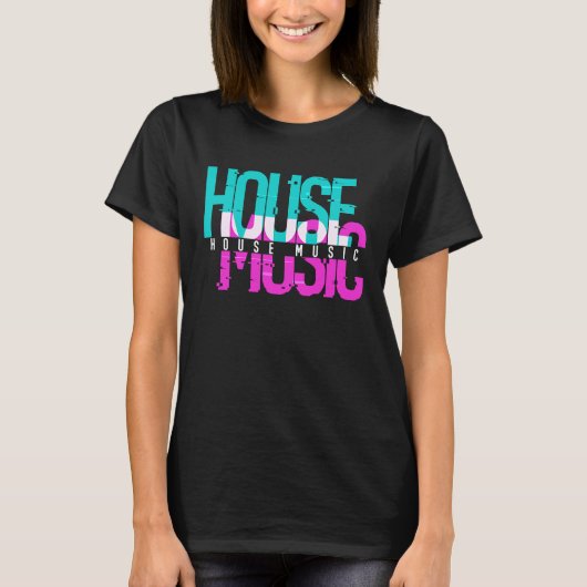 T-shirt House Music Rave EDC EDM Techno Music Festival Tri (Devant)