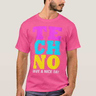 T-shirt House Music Rave Edm Techno