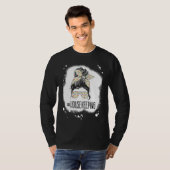 T-shirt Housekeeping Life Messy Bun Housekeeper Clean Hous (Devant entier)