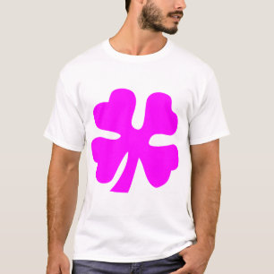 T-shirt Housse à quatre feuilles - Magenta