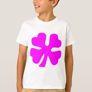 T-shirt Housse à quatre feuilles - Magenta