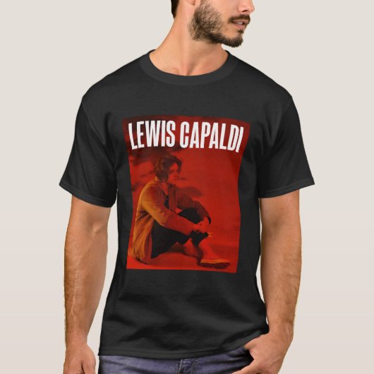 T-shirt Housse d'aluminium Lewis Capaldi (Devant)