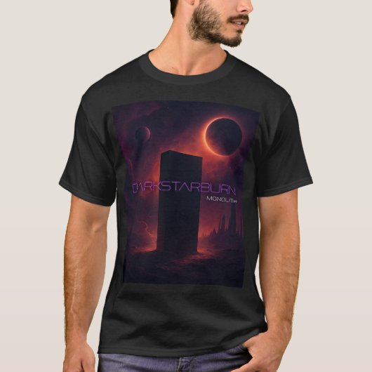 T-shirt Housse de l'album "Monolith" de DarkStarBurn 2025 (Devant)