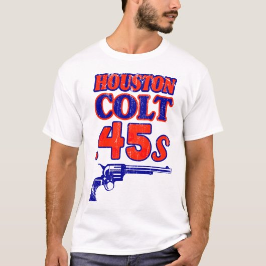 T-shirt Houston Colt 45 Vintage (Devant)
