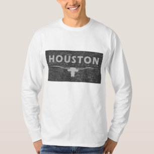 T-shirt HOUSTON Nous avons un problème Brick Wall Design