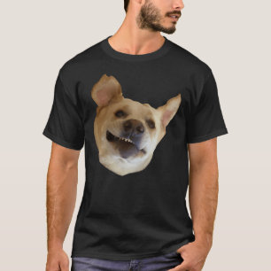T-shirt Houston Photo Yellow Lab Derp Face