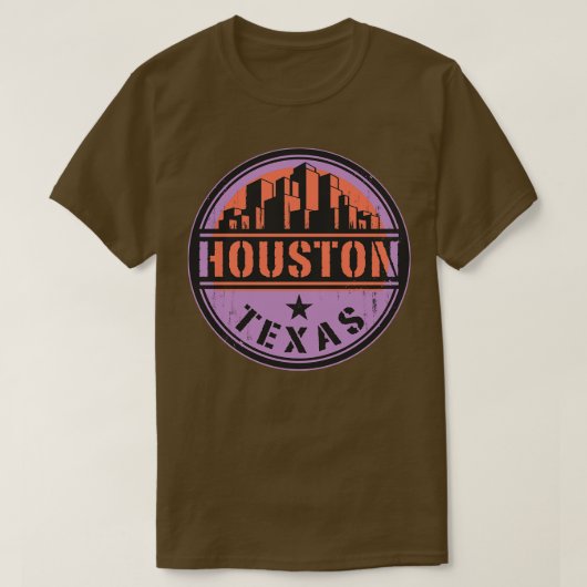 T-shirt Houston Texas (Design devant)