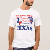 T-shirt Houston Texas (Devant)