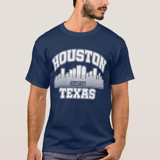 T-shirt Houston, Texas (Devant)