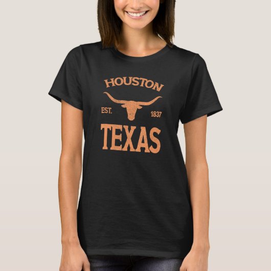 T-shirt Houston Texas (Devant)