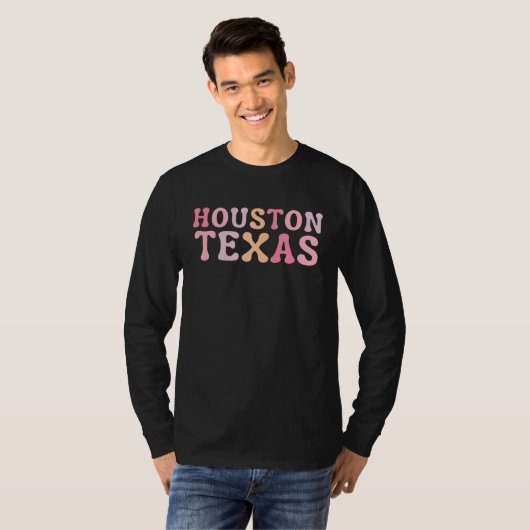 T-shirt Houston Texas (Devant entier)