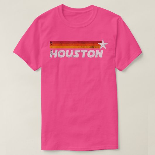 T-shirt Houston Texas Vintage (Design devant)